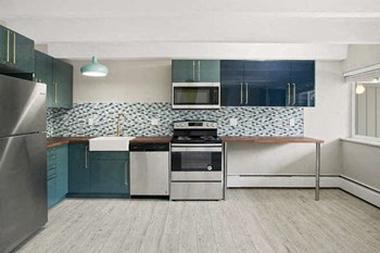 White Swan Apartments Kitchen